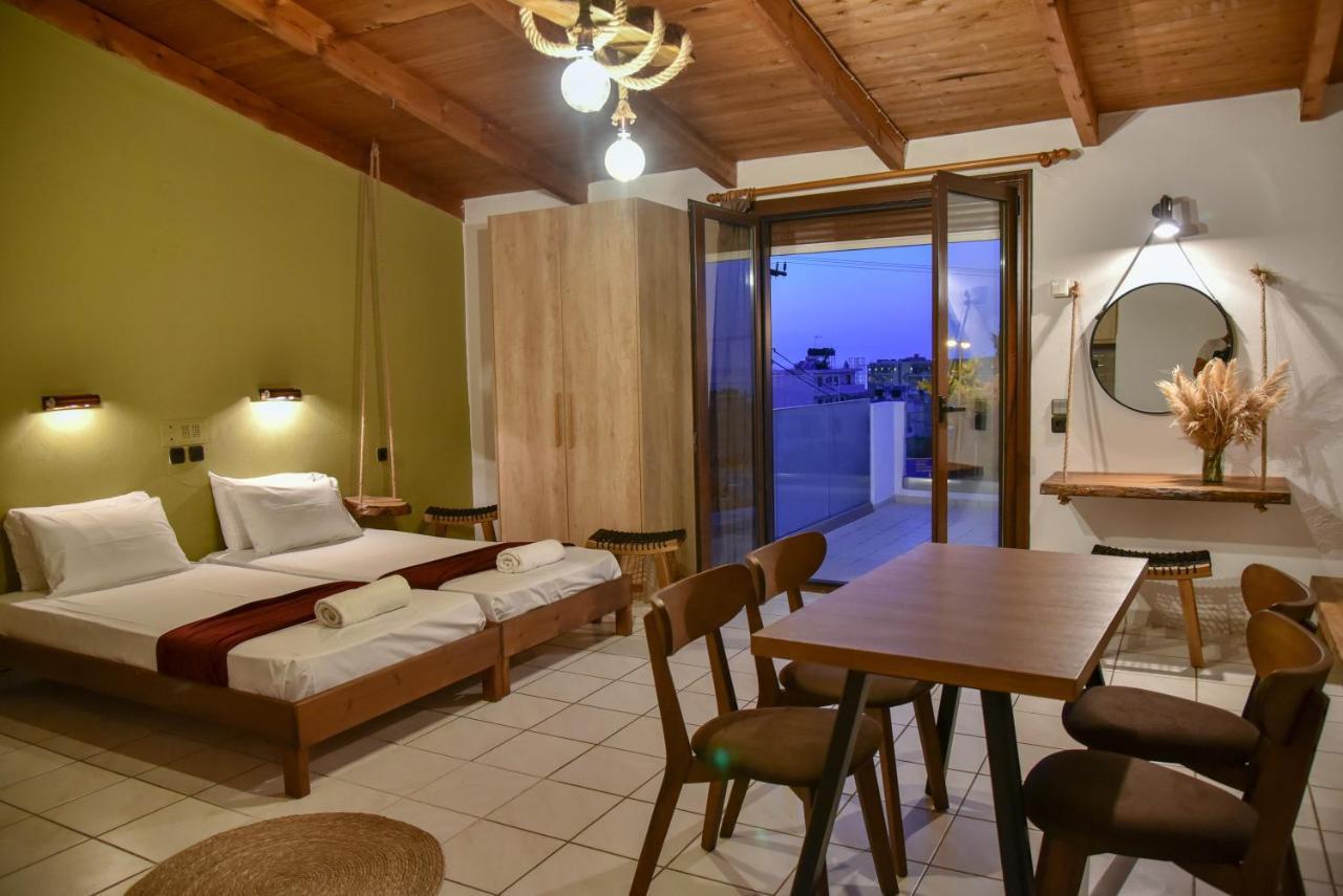 Iraklis Apartments Stalida Esterno foto