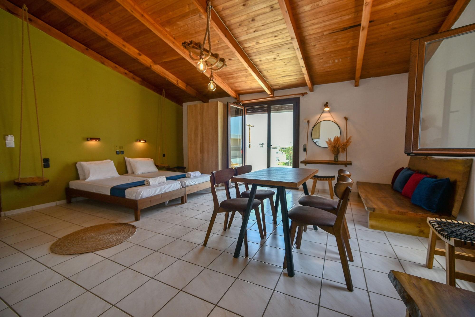 Iraklis Apartments Stalida Esterno foto