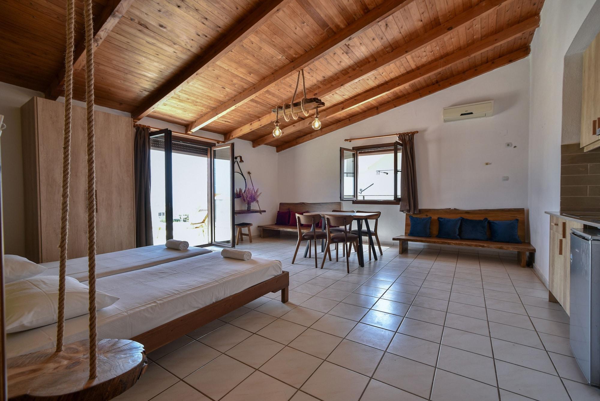 Iraklis Apartments Stalida Esterno foto