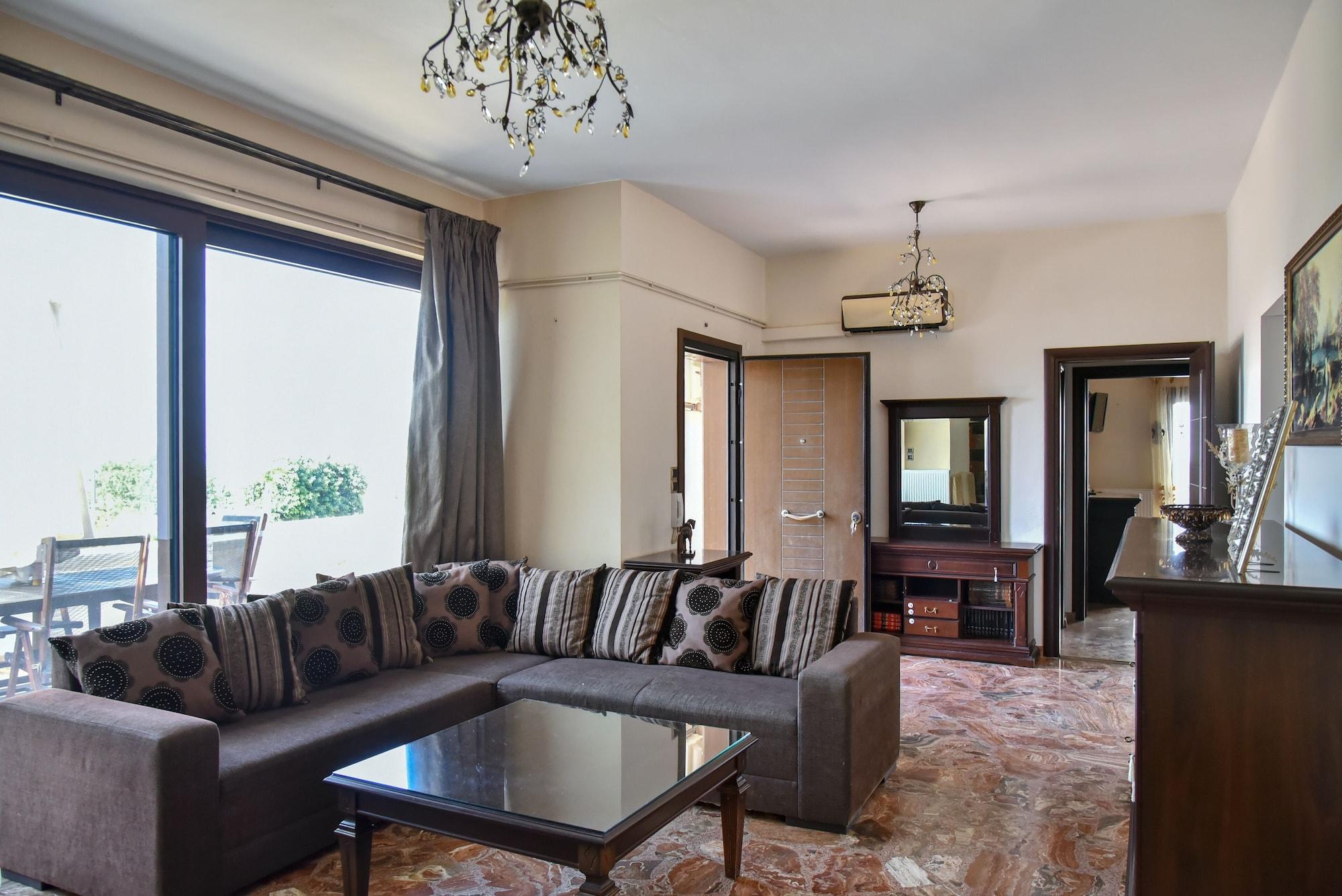 Iraklis Apartments Stalida Esterno foto