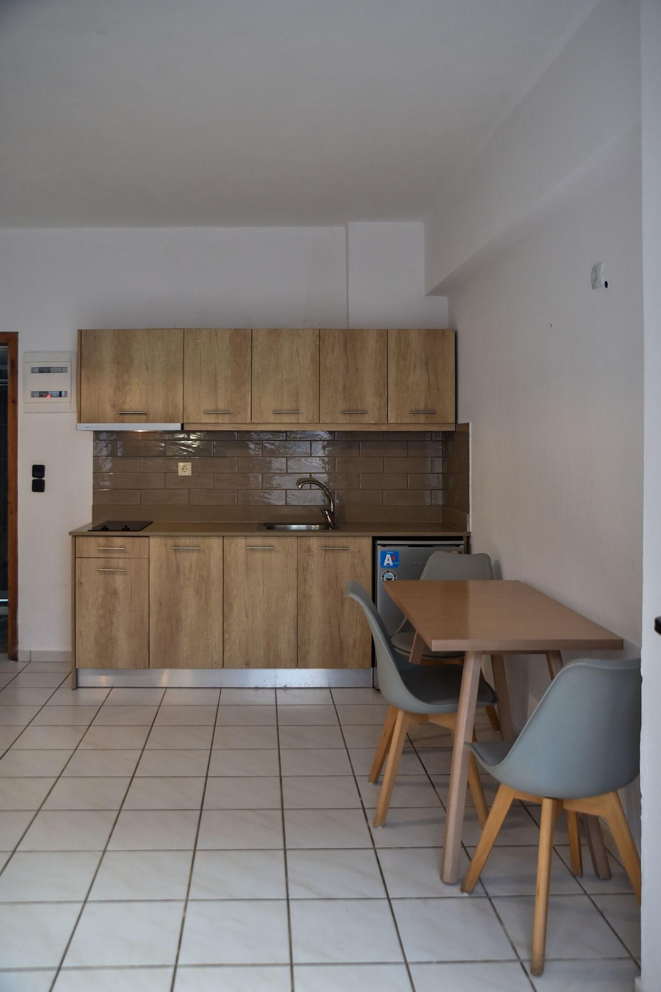 Iraklis Apartments Stalida Esterno foto